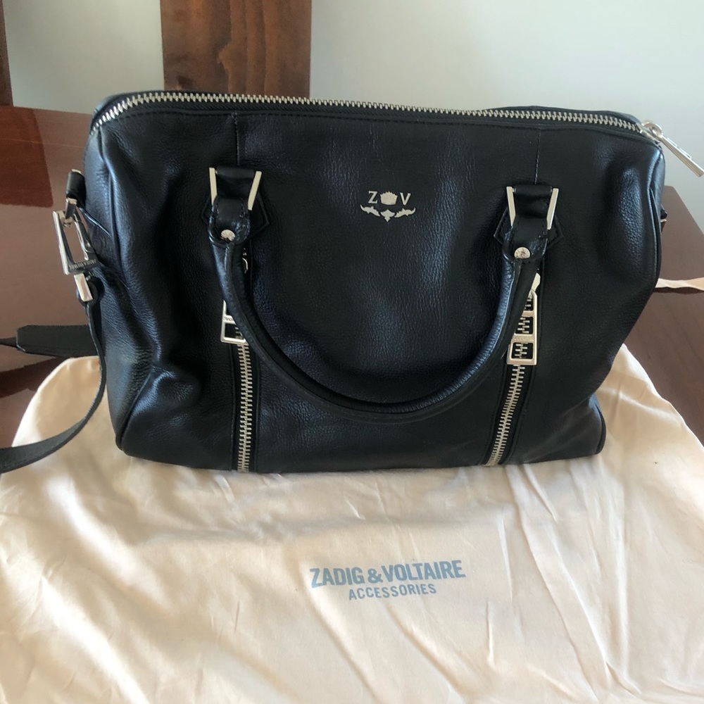 Zadig and Voltaire leather handbag
